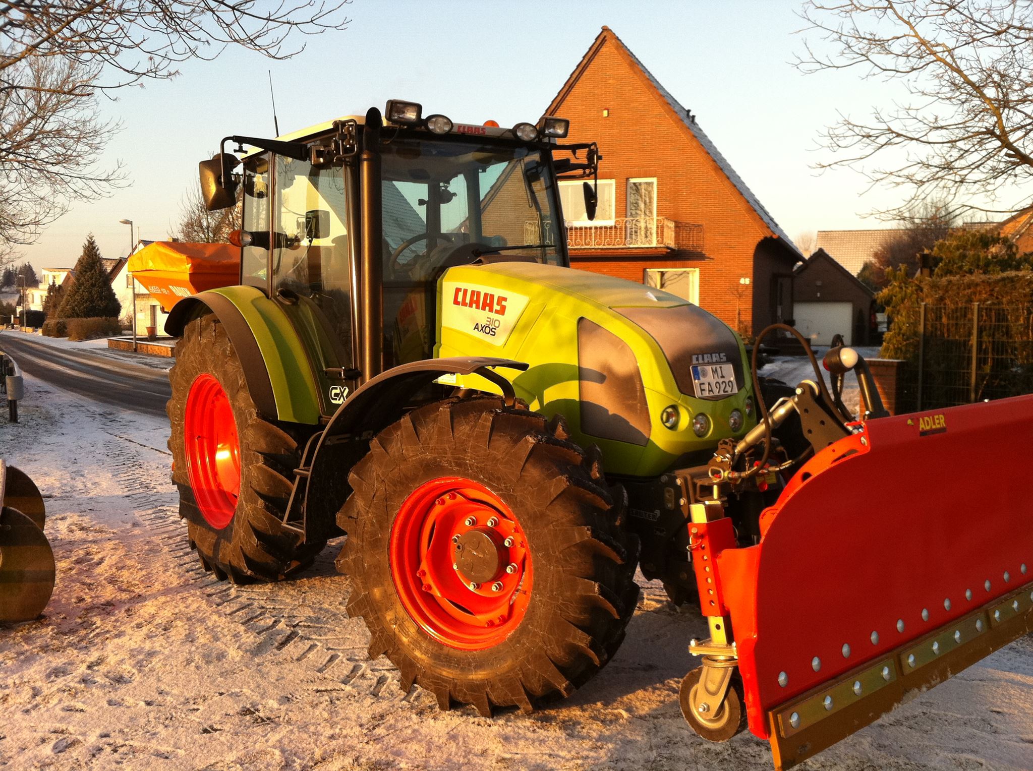 Winterdienst auf Gewerbeflächen in Löhne