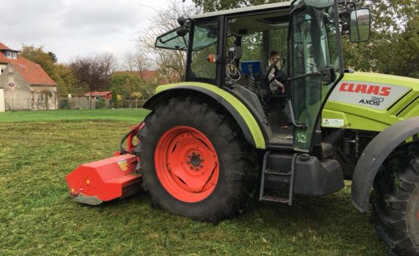 Wiese gemäht Mulchen von Grasflächen in Bad Oeynhausen