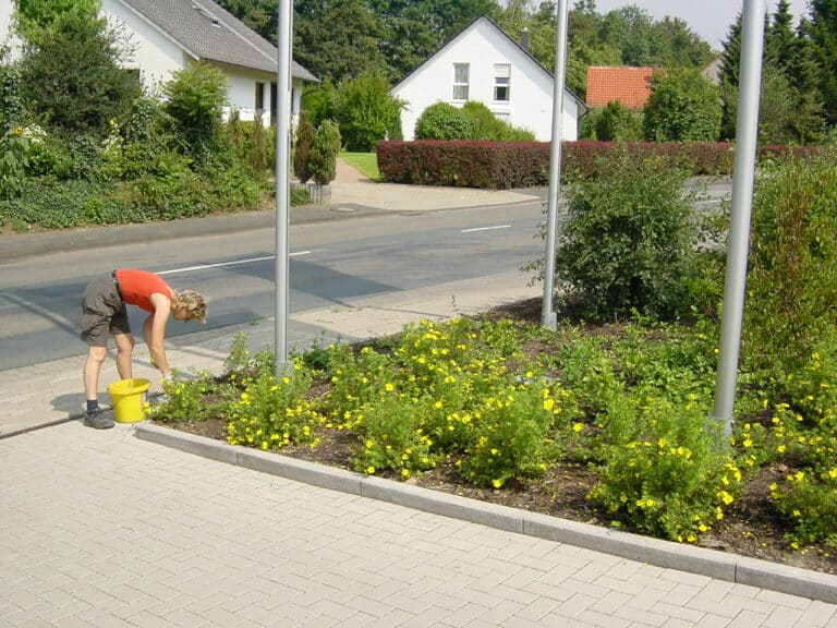 Gartenpflege im GEwerbegarten Bad Oeynhausen