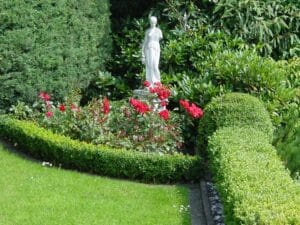 Hausmeister Rückschnitt der Bepflanzung im Rahmen der Gartenpflege in Bad Oeynhausen