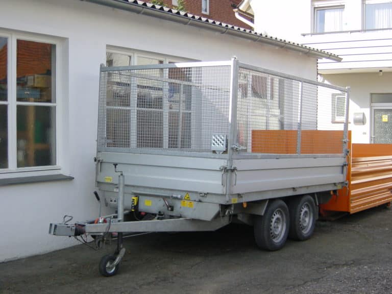 Materialtransport Anhänger