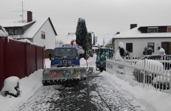 Winterdienstan Wohnhäusern Bad Oeynhausen