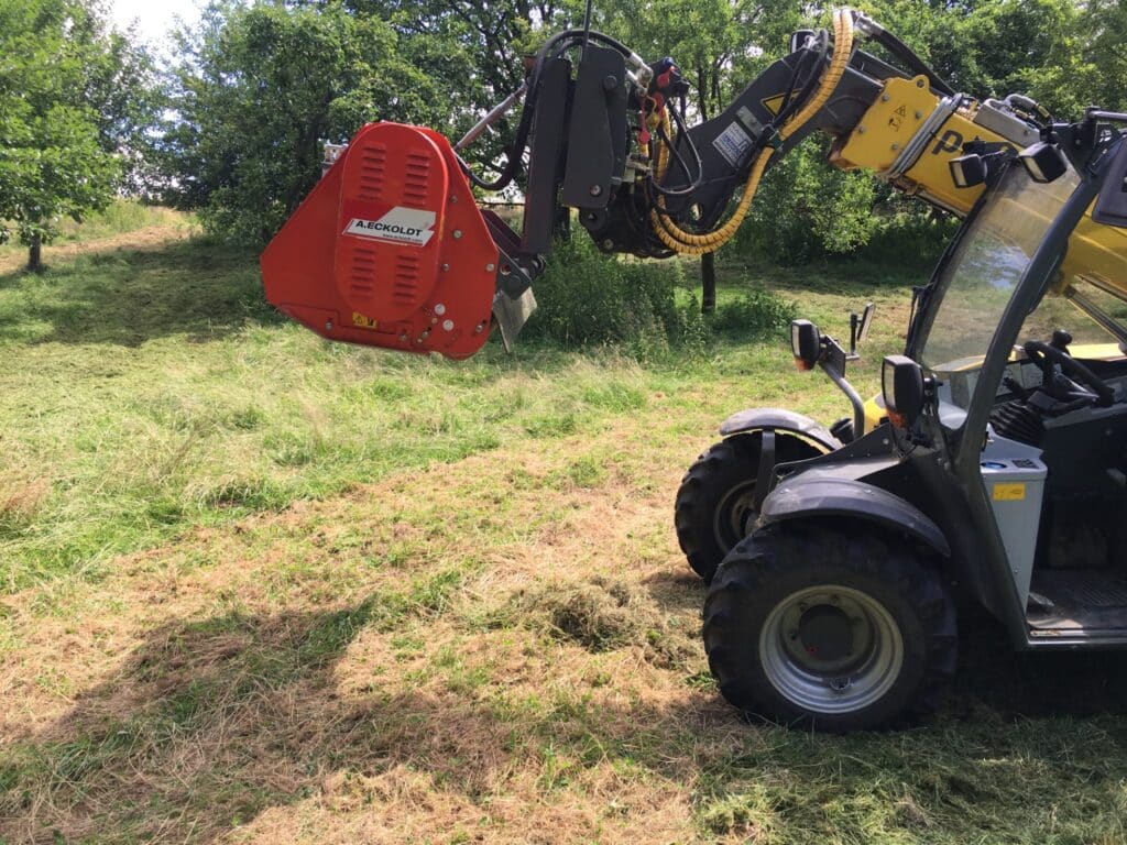 Mulchen unter Bäumen in Bad Oeynhausen