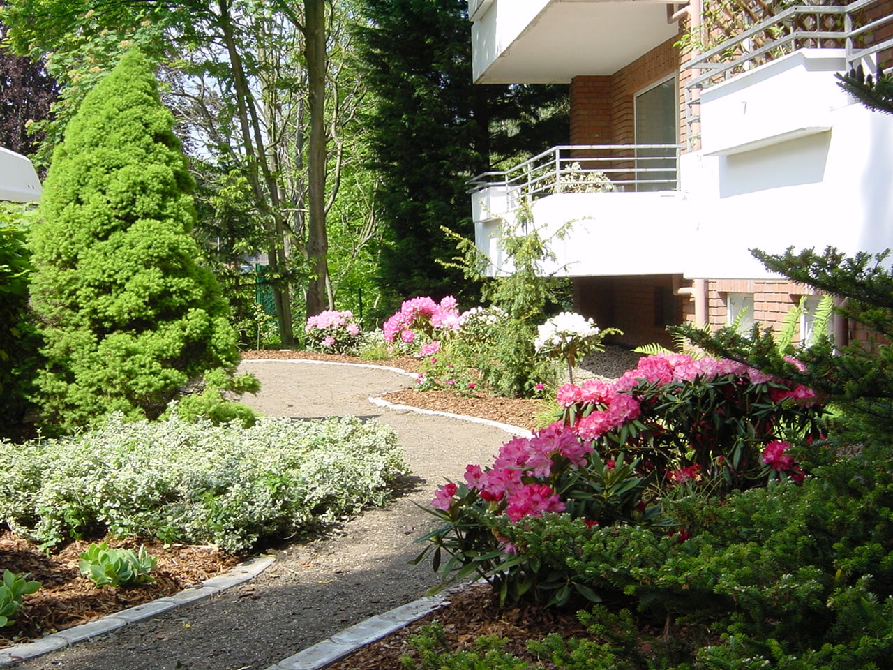 Gartengestaltung im Privatgarten Bad Oeynhausen