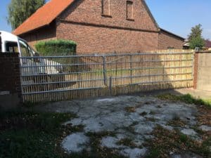 Staketenzaun Tor Bad Oeynhausen