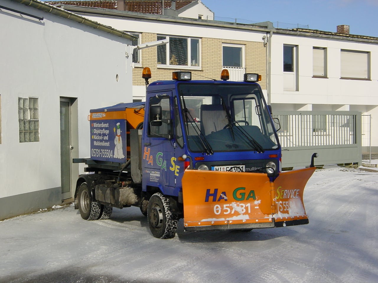 Winterdienst auf Gewerbeflächen Bad Oeynhausen