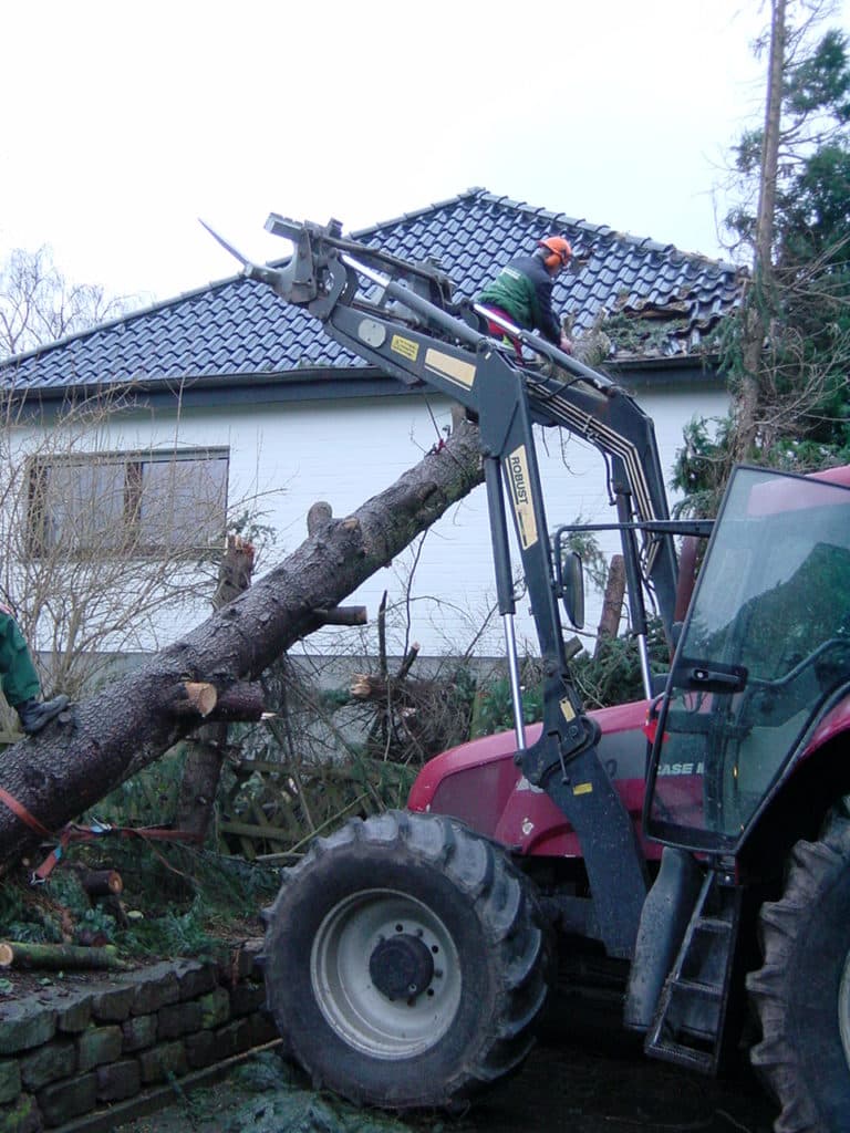 Sturmschadenbeseitigung in Gartenanlagen in Bad Oeynhausen