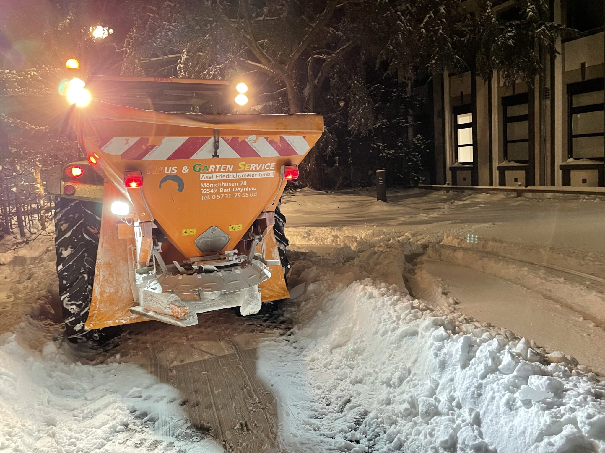 Streusalz für Schlepper Streusalz für Salzstreuer